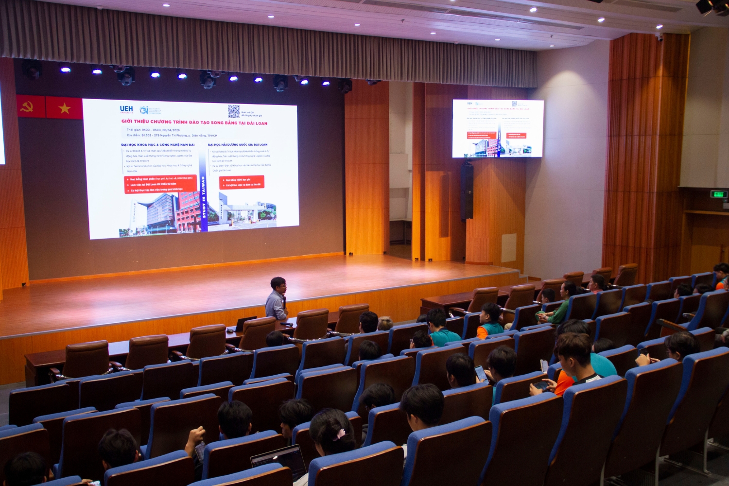 Giới thiệu chương trình song bằng Đài Loan: Mở thêm lựa chọn học tập quốc tế cho sinh viên yêu thích công nghệ